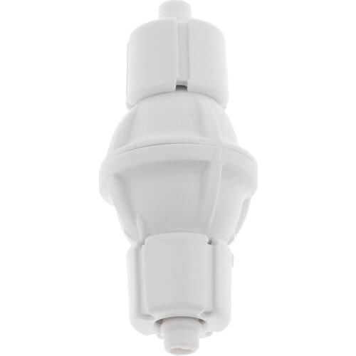 Aquarium Plastic Stop Check Valve Non-Return Fish Tank Air Pump CO2 System