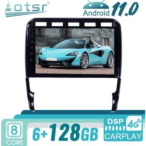 For Porsche Cayenne 2002 - 2010 Android 11 Car Radio GPS Navigation Multimedia Player Stereo 2 Din Autoradio Head Unit Screen