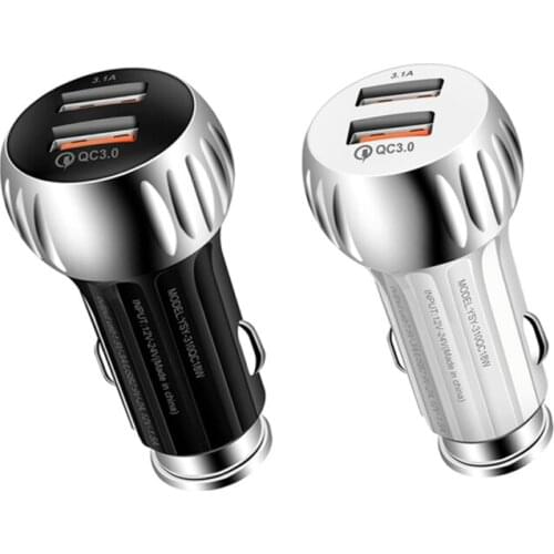 PD 20W+QC 3.0 Car Charger Quick Charge for iPhone Samsung Xiaomi Fast Car USB Charger for Huawei Phone Charging Mobile Phone
