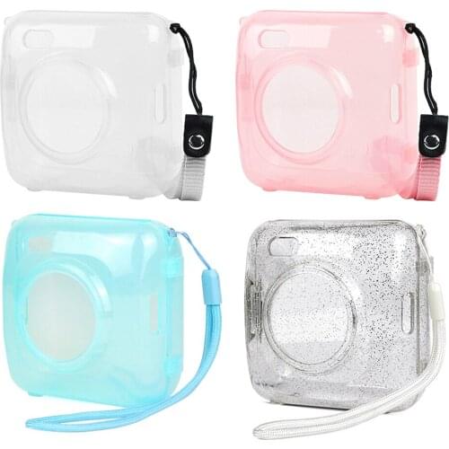 Pocket Printer Case Transparent Protective Cover Bag Transparent Carrying Case for Paperang P1 Thermal Photo