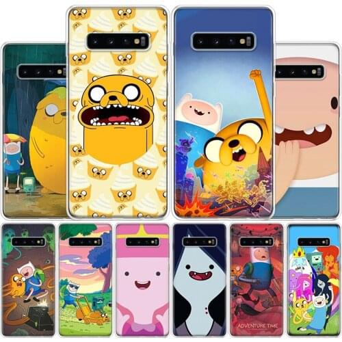 Adventure Time Phone Case For Samsung Galaxy A51 A71 A50S A30S A10 A20E A40 A70 M30S A01 A21 A6 A7 A8 A9 Plus + Cover