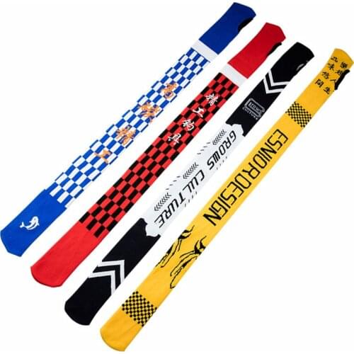 Elastic Fishing Rod Cover Bag Telescopic Fish Pole Protection Bag Sleeve Rope Holder