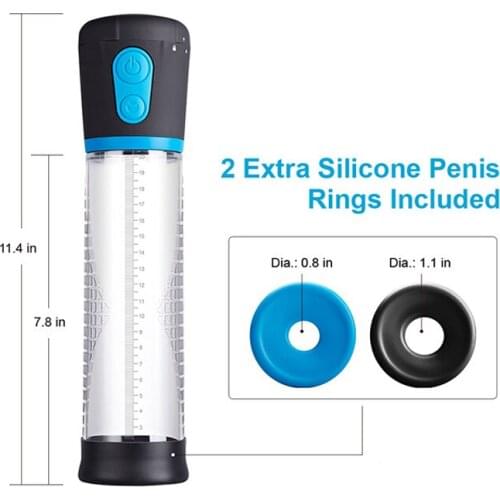 Electric enlarge penis pump penis enlargement device penis extender vacuum pump for men male penis masturbator dick erection