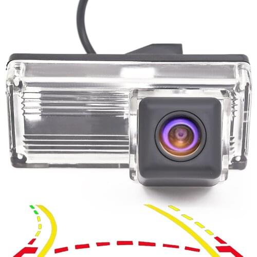 Intelligent Dynamic Trajectory Tracks Car Rear View Camera Reversing Backup Camera For Toyota Land Cruiser 100 Prado 120