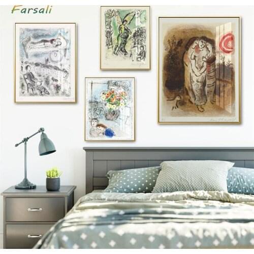 Fashion Vintage Artist Classic Artwork Posters and Prints Canvas Art Painting Wall Picture for Living Room Home Decor