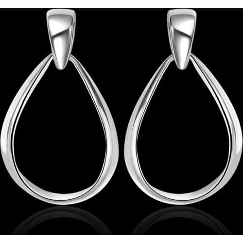 Wholesale High Quality Jewelry Silver plated Fashion Tatu Earrings for Women best gift SMTE352