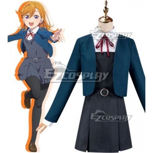 LoveLive!Superstar!! Shibuya Kanon Tang keke Arashi Chisato Heanna Sumire Hazuki Ren School Uniform Dress Cosplay Costume E001