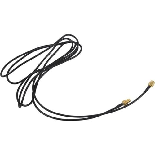 Promotion! WIFI Antenna Extension Cable RP-SMA Male to RP-SMA Female RF Connector Adapter RG174 2M