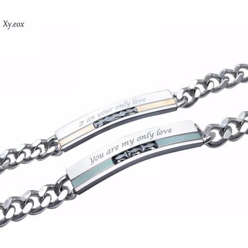 Браслеты для влюбленных XY.EOX China At AliExpress