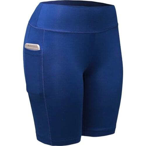 5 Colors Cycling Jersey Quick-drying Stretch Pocket Short Pants Leggings Sport Fitness Yoga Climbing Shorts Sportswear