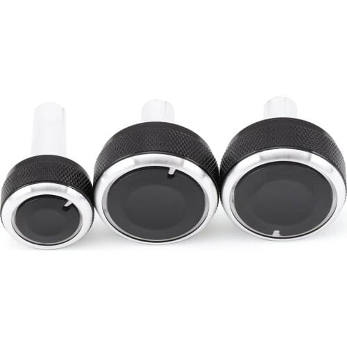 Car AC Knob Aluminum Alloy Air Conditioning Knob Decorationg Products Accessory,Suitable For GOLF4 Passat B5 Bora