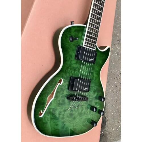 Free shipping New High quality China GROTE electric guitar F hole semi jazz custom guitar