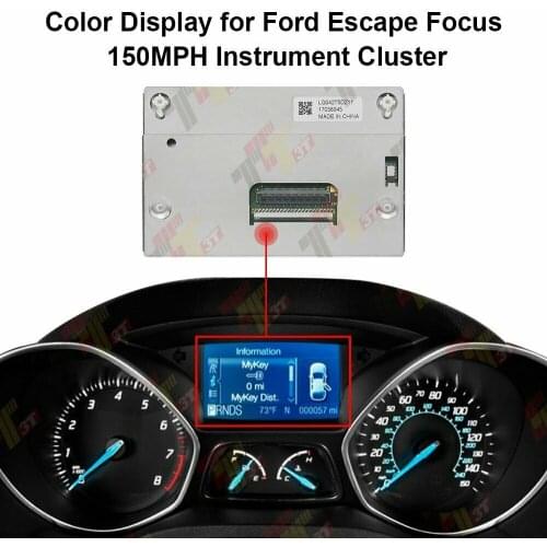 LCD Color Display for Ford Escape Focus 150MPH Speedometer Instrument Cluster LQ042T5DZ11
