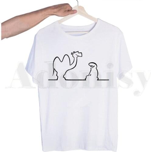 Funny Graphic La Linea Balum Great Space Coaster T-shirt for Men Short Sleeve Men Tops T Shirt for Male White T Shirt