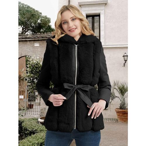 Giolshon Women's Hooded Jackets