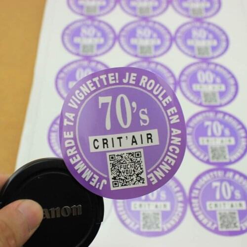 Customized Fancy design plastic bottle label roll label