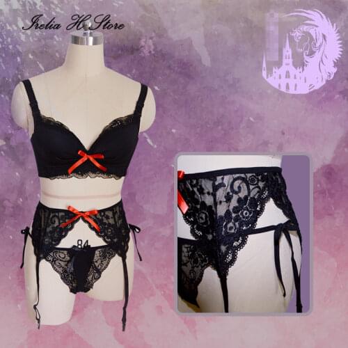 DATE A LIVE Anime Cosplay Tokisaki Kurumi sexy lingerie underwear cosplay costume halloween costumes gift