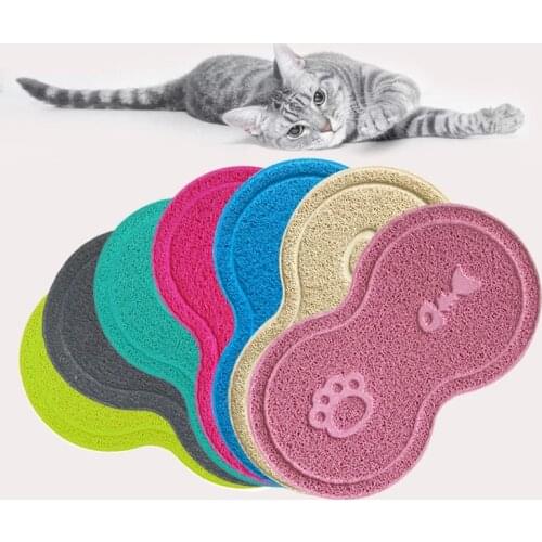 Pet Dog Puppy Cat Feeding Mat Pad Cute Cloud Shape Silicone Dish Bowl Food Feed Placement Pet Accessories Dropship
