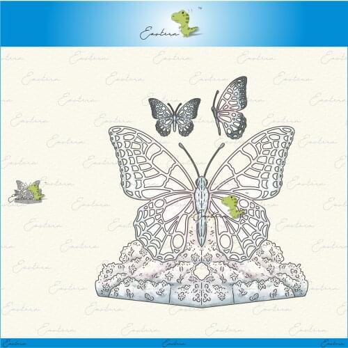Butterfly 3D Card Shape metal cutting dies 2021 new diy molds Scrapbooking Paper Making die cuts crafts