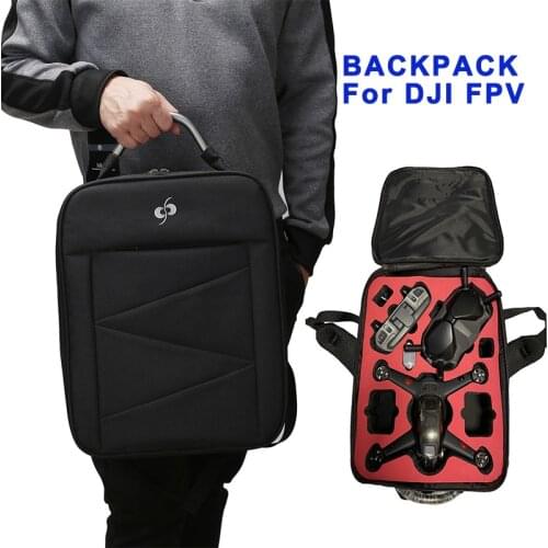 NEW FPV Backpack Shoulder Bag Carrying Case Outdoor Travel Bag For DJI FPV Combo Drone Goggles Accessories