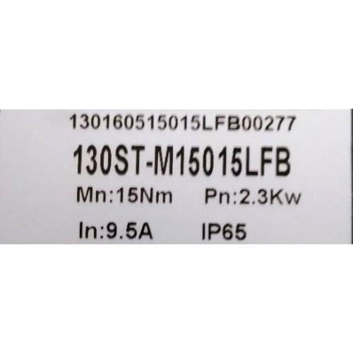 New and original servo motor 130ST-M15015LFB