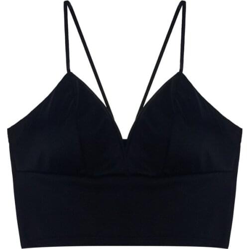 Sexy Women Crochet Floral Lace Crop Top V Neck Bra Bralette Vest Halter Crochet Sleeveless Top Summer 2021