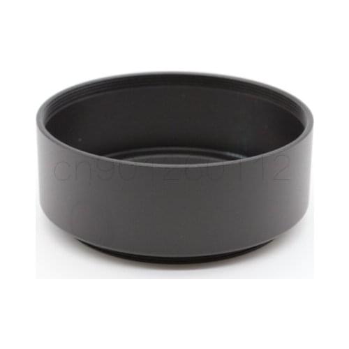 37 39 40.5 43 46mm standard screw in mount Metal Lens Hood for Canon for nikon for sony for pentax for olympus camera
