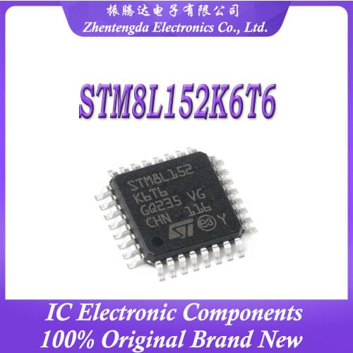 STM8L152K6T6 STM STM8 STM8L STM8L152 STM8L152K STM8L152K6 IC MCU 8BIT 32KB FLASH LQFP-32