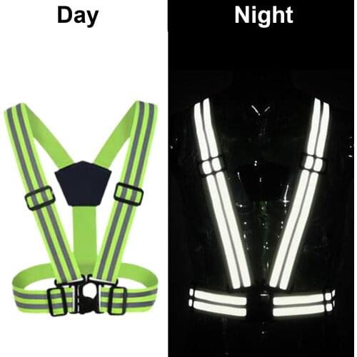 Bike Safe Reflective Safety Vest for Construction Traffic Warehouse Visibility Security Jacket Reflective Strips Wear Uniforms