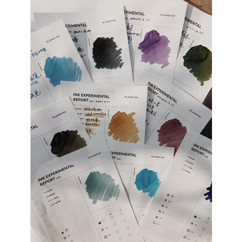 Colorfast Ink Waterproof Ink 24 Color 5ml Non Carbon Non Blocking Pen Ink