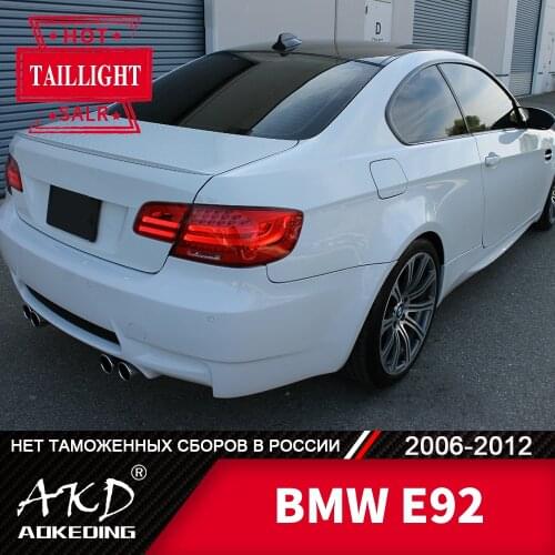 Tail Lamp For Car BMW E92 2006-2012 M3 325i 330i LED Tail Lights Fog Lights Daytime Running Lights DRL Cars Car Accessories