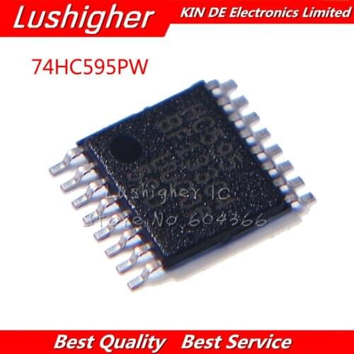 10pcs 74HC595PW 74HC595 HC595 SN74HC595PW TSSOP