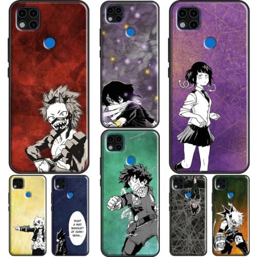 Kirishima Deku My Hero Academia For Xiaomi Redmi 9 9A 9C K30 Ultra Case For Redmi Note 9 Pro Note 8 Pro 7 8T 9S Coque