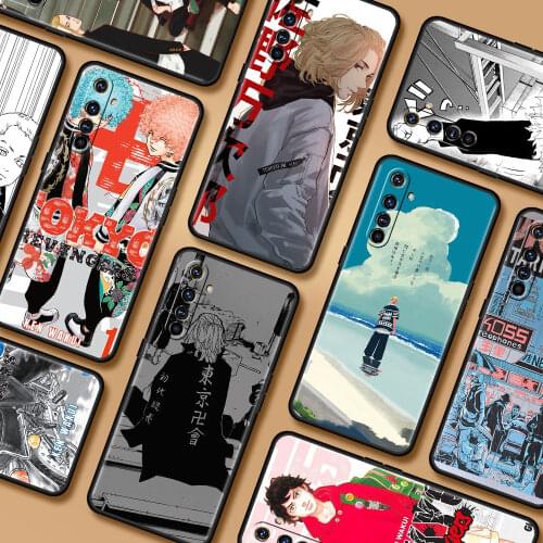 Tokyo Ghouls Japanese Anime Case For Realme 6 8 7 C3 C21 7 XT 5 C11 7i C15 X50 X7 Pro X20 V15 5G GT Neo C25 Phone Shell Cover