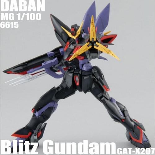 DABAN 6615 MG 1/100 Blitz GAT-X207 Mobile Suit Assemble Model Kits Action Figures Plastic Model Toys