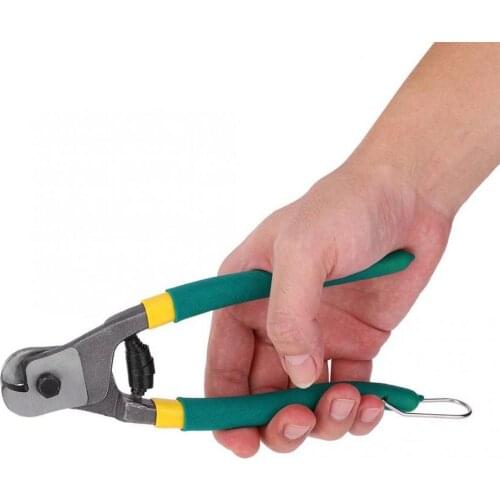 High Carbon Steel Wire Nipper Bike Brake Cable Cutter Line Clamp Bicycle Repair Tool
