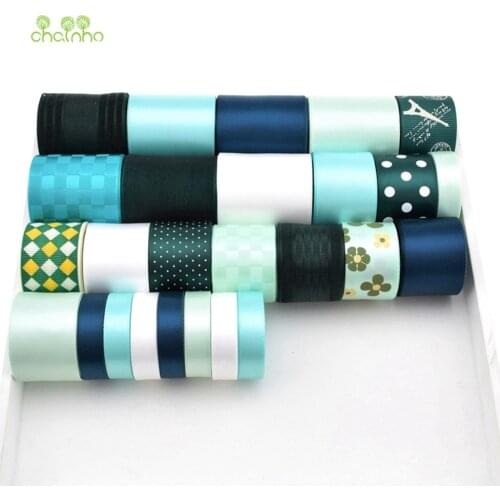 High quality,Mix 26 Designs,Green Ribbon Set For DIY Handmade Gift&Craft Packing,Hair Ornament Accessories,Package 26 Yard,HB035