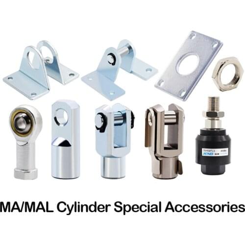 MA/MAL Mini Cylinder Joint Mounting Bracket MAL-LB /SDB /Y /I /FA /FD /U -Bore 16mm/20mm/25mm/32mm/40mm