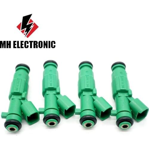 MH Electronic 35310-2E100 353102E100 4PCS/LOT Fuel Injector for HYUNDAI ELANTRA 1.8L L4 2011-2014