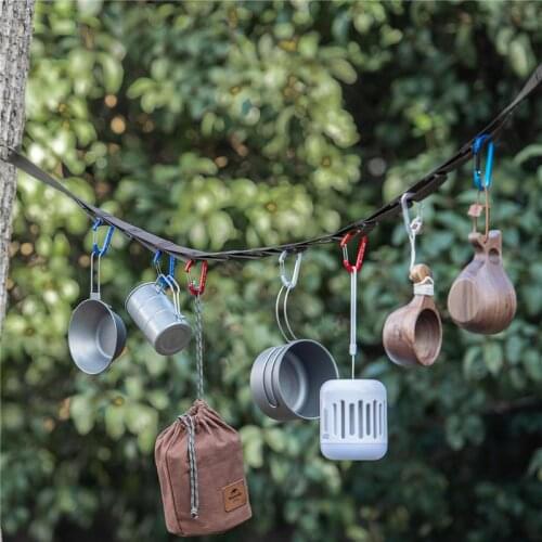 Naturehike Professional Adjustable Nylon Sling Multifunctional Outdoor Camping Hanging Rope Durable Hammock Sling NH20DC002