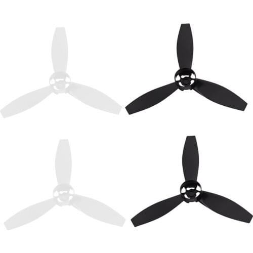 FULL-4 Propellers Props Replacement Parts Blades For Parrot Bebop 2 Drone Black White