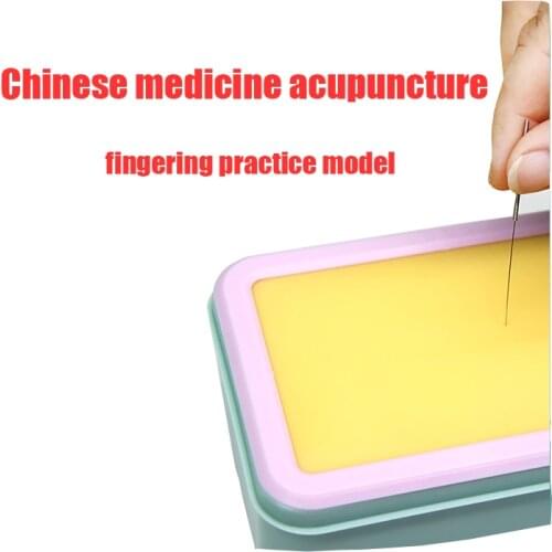Silicone skin acupuncture practice model simulated skin model Surgical instrument kit medical student tool