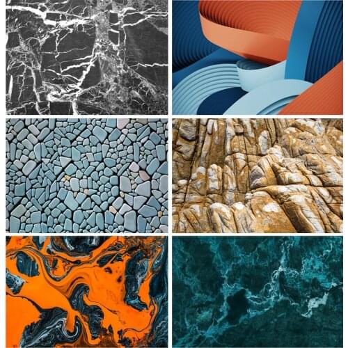 ZHISUXI Vinyl Photography Backdrops Props Colorful Marble Pattern Texture Photo Studio Background 20907DLX-01