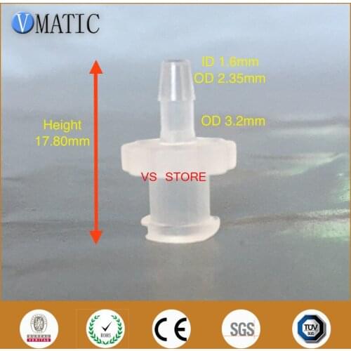 High Quality 100 pcs 3/32 Inch Female Hose Connector Barbed Lock Pipe Adapter Luer Lock Fitting