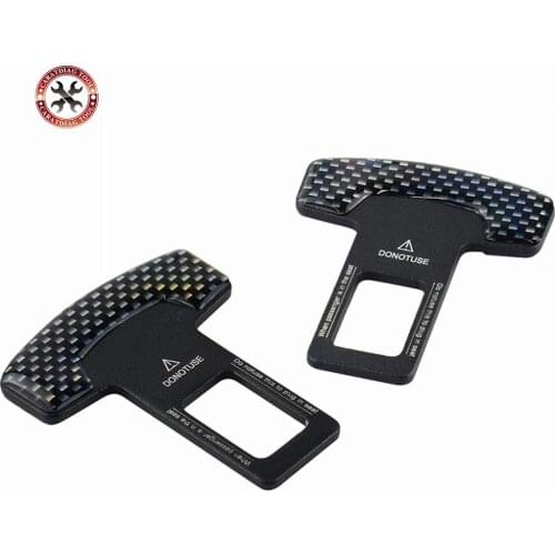 2PCS 2021 Newest Car Safety Belt Clip Car Seat Belt Buckle Vehicle-mounted Bottle Openers Car Accessories Safety Belt Buckles