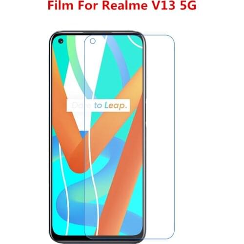 1/2/5/10 Pcs Ultra Thin Clear HD LCD Screen Protector Film With Cleaning Cloth Film For Realme V13 5G/Realme 6S/Narzo 30 Pro