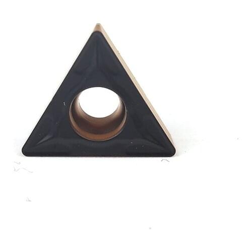 10Pcs TCMT110204 CV7288 TCMT110208 Triangle Two-Color Lathe Carbide Insert Turning Tools CNC Tool Parts For Steel Wear-resistant