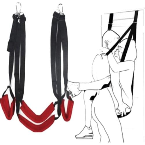 2021 Sex Swing Soft Material BDSM Bandage Sex Furniture Fetish Swing Set Adult Games Sex Toys Couples Sex Shop Juguetes Sexul3s