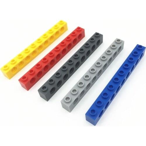 25pcs DIY 1x10 9dot Compatible Lego Size Technic Building Block Bricks City Truck Creative Creator Construction DIY Children Toy