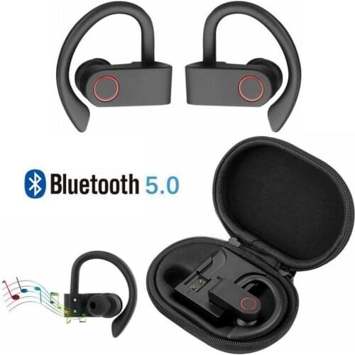 A9 TWS Wireless Sports Headphones Bluetooth 5.0 Earphones Ear Hook Running Noise Cancelling Stereo Earbuds With MIC Waterproof
